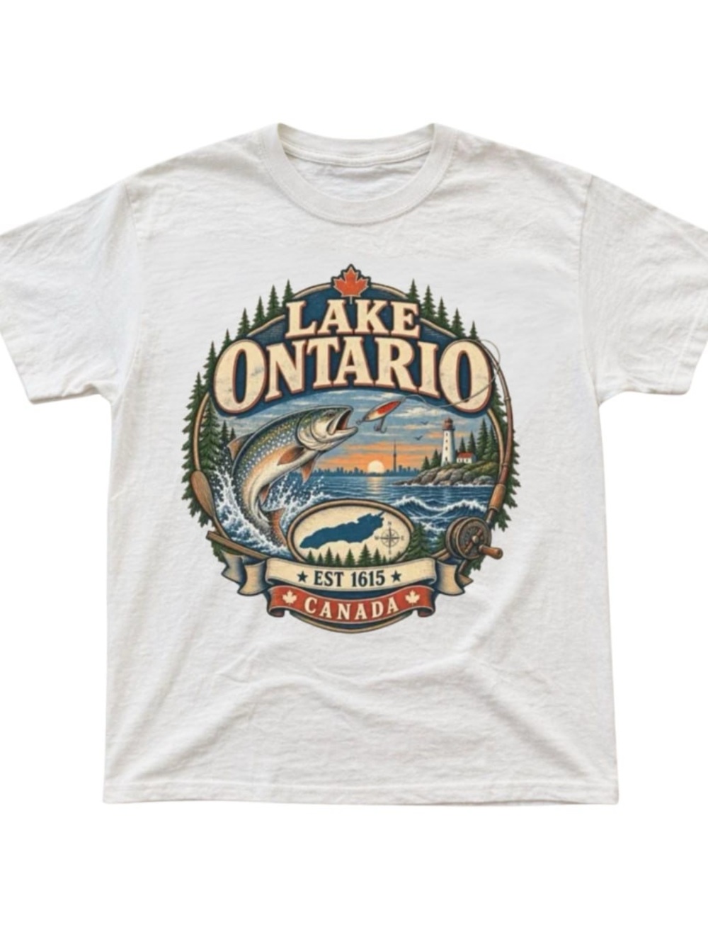 White Lake Ontario Graphic Tee, FDT shirt